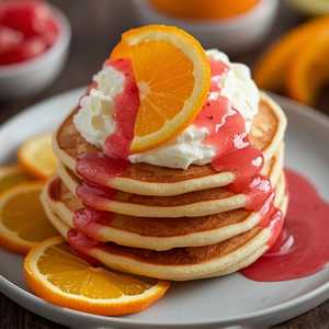 Guava Stack Pancakes Pastelito Style