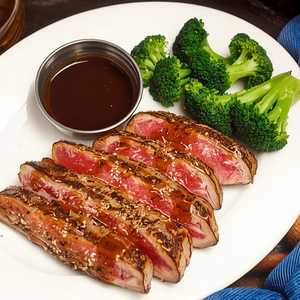 Sesame-Crusted Ahi Tuna