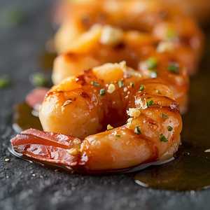 Seared Matcha Miso Sweet Shrimp