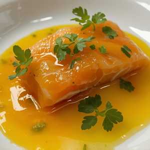 Passion Fruit Salmon Tiradito