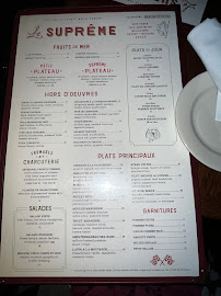 Le Suprême Menu Photo 2