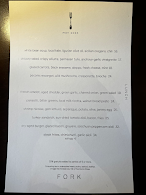 Fork Menu Photo 5