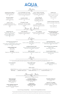 AQUA by El Gaucho Menu Photo 2