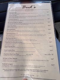 Bud's Louisiana Café Menu Photo 1