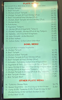 Katsu Cafe Menu Photo 2