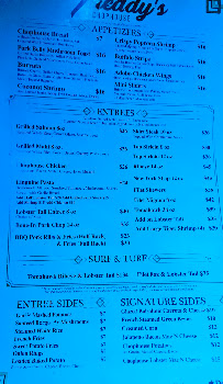 Freddy’s Chophouse Menu Photo 2