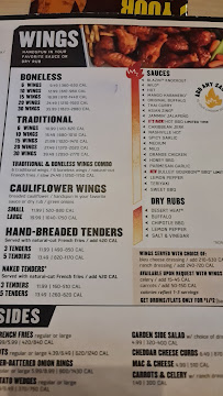Buffalo Wild Wings Menu Photo 4