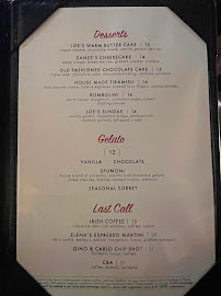 Original Joe's Menu Photo 2