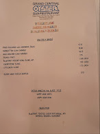 Grand Central Oyster Bar Menu Photo 1