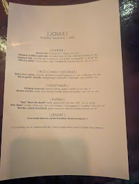 Joule Menu Photo 3