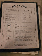 Neptune Oyster Menu Photo 2