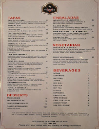 Vicente’s Cuban Cuisine Menu Photo 3