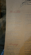 Dumbwaiter Restaurant Menu Photo 4