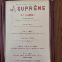 Le Suprême Menu Photo 4