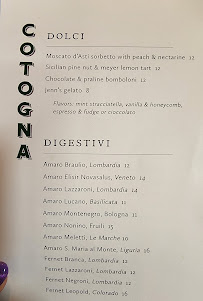 Cotogna Menu Photo 1