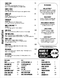 Marination Ma Kai Menu Photo 1