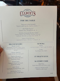 Elliott's Oyster House Menu Photo 5