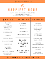 Halcyon Menu Photo 4