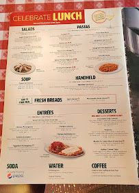 Buca di Beppo Italian Restaurant Menu Photo 2