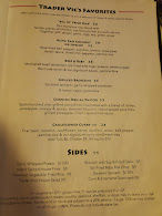 Trader Vic's Menu Photo 2