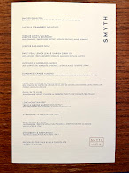 Smyth Menu Photo 5