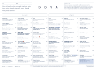 Doya Menu Photo 2
