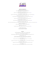 Cafe Milano Menu Photo 5