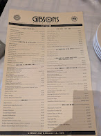 Gibsons Bar & Steakhouse Menu Photo 2
