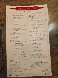 Cafe Campagne Menu Photo 3