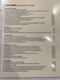 Fang Menu Photo 5