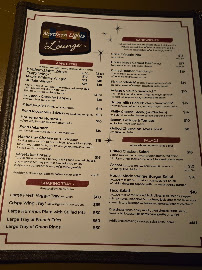 Northern Lights Lounge Menu Photo 1