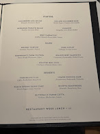 Gramercy Tavern Menu Photo 1