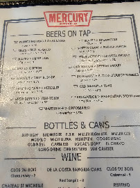 Mercury Burger & Bar Menu Photo 2