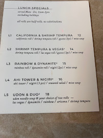 Harumi Sushi Bar Menu Photo 5
