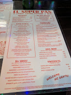 El Super Pan Menu Photo 3