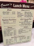 Omar Mediterranean Cuisine Menu Photo 3