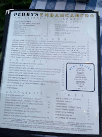 Perry's Embarcadero Menu Photo 1