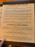 Filomena Ristorante Menu Photo 5