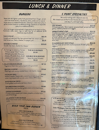 The 5 Point Cafe Menu Photo 2