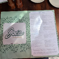 Joe’s on Newbury Menu Photo 1