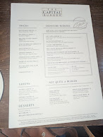 The Capital Burger Menu Photo 2