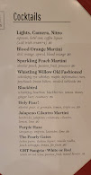 Glass House Tavern Menu Photo 1