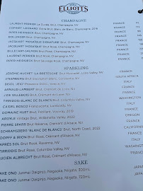 Elliott's Oyster House Menu Photo 4