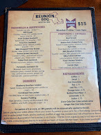 Reunion BBQ Menu Photo 4