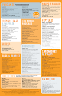 Stax Cafe Menu Photo 1