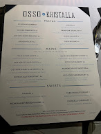 Osso & Kristalla Menu Photo 5