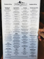 Fratelli Cafe Menu Photo 1