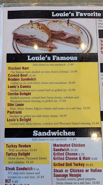 Louie's Ham & Corned Beef Menu Photo 1