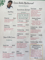 Casa Adela Menu Photo 1