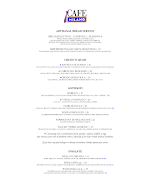 Cafe Milano Menu Photo 4
